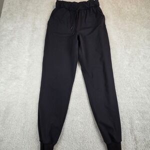 Lululemon Keep Moving Jogger Women's Size 4 Black Pull On Stretch Comfort